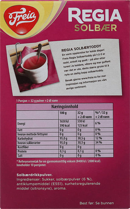 Freia Blackcurrant toddy 10x32 gram (Solbærtoddy)