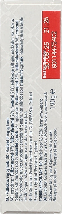 Ideal flatbread 190 grams (flatbrød)