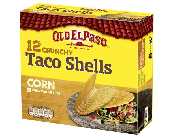 Taco Shells 12pcs 156 grams