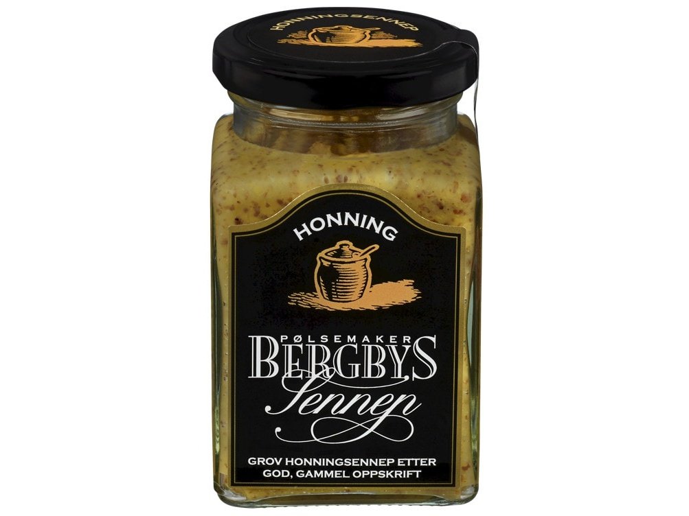 Bergbys Honey mustard 230 grams