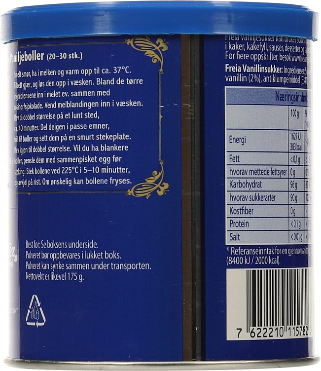 Freia Vanillasugar 175 grams (Vaniljesukker)