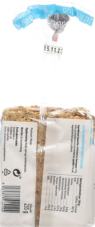 Sigdal Good for You (Godt for Deg)  235 grams