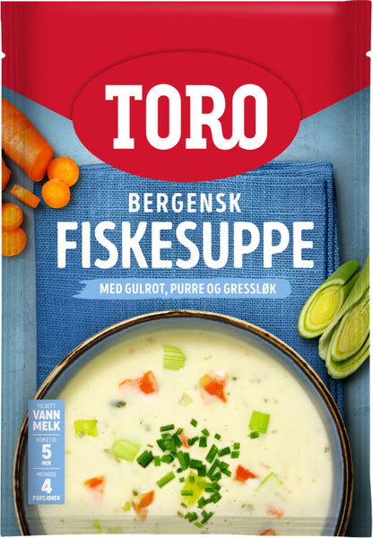 Toro Bergen fish soup 81 gram (Bergensk fiskesuppe)