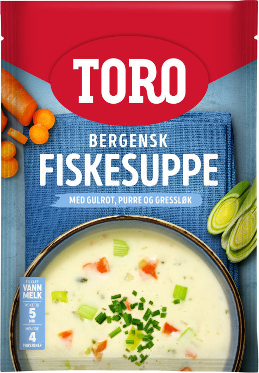 Toro Bergen fish soup 81 gram (Bergensk fiskesuppe)