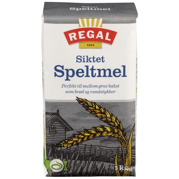 Regal Spelt Flour fine 1 kg (Siktet Speltmel)