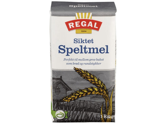 Regal Spelt Flour fine 1 kg (Siktet Speltmel)