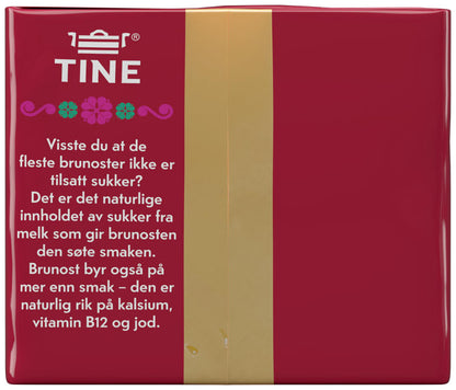 Tine Brown cheese 500 gram (Brunost – Gudbrandsdalsost G35)