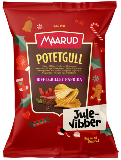 Maarud Steak & Grilled Peppers 200g (Biff&Grillet Paprika)