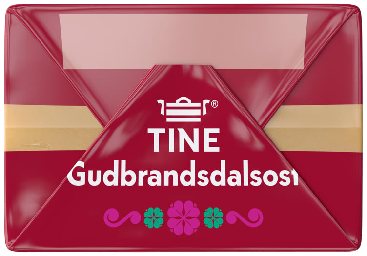 Tine Brown cheese 1 kg (Brunost - Gudbrandsdalsost)