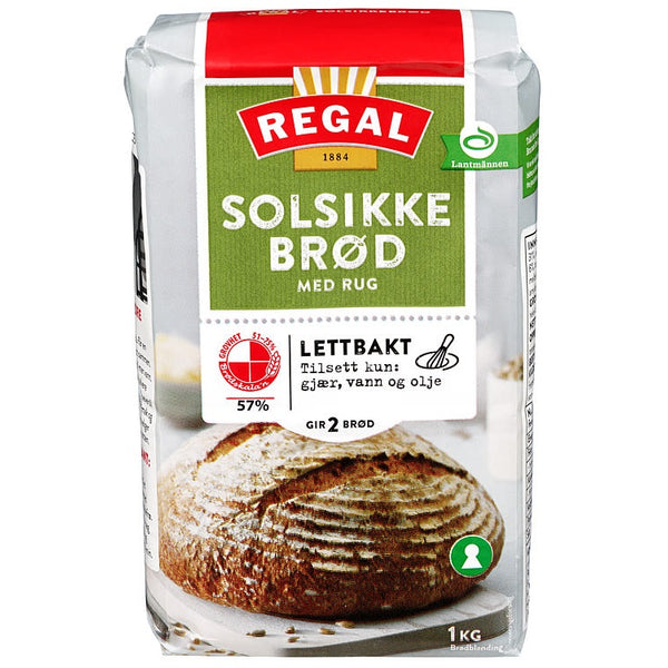 Regal Sunflowerseed Bread baking mix (Solsikkebrød bakemix) 1 kg