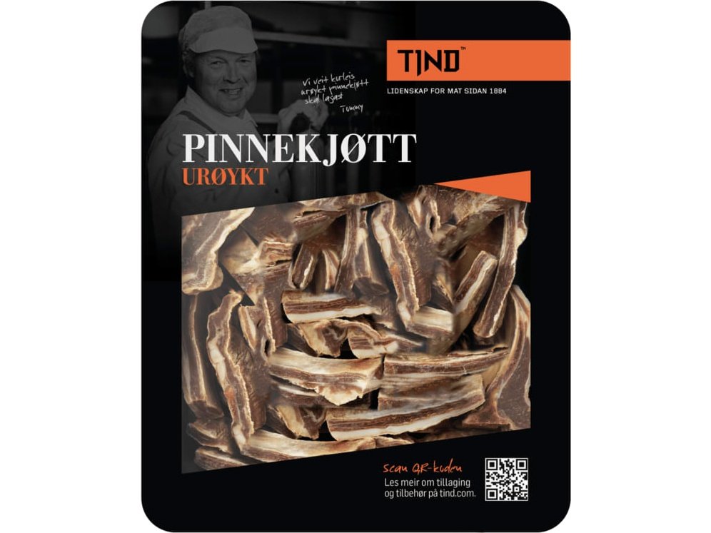 Tind urøkt Ca 1,5kg (+/- 150 grams) (Sent by mail - Not express)