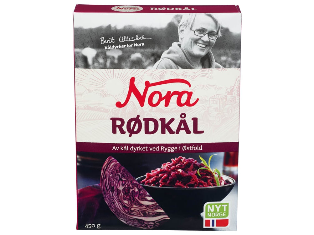 Nora cabbage 450 gram (Rødkål)