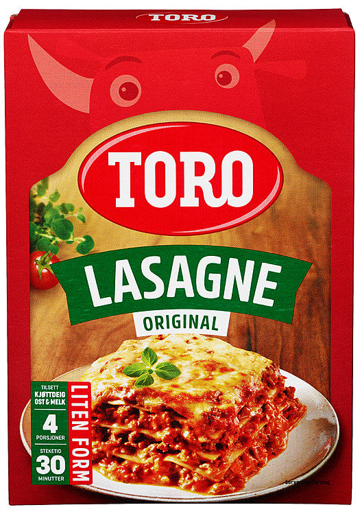 Toro Lasagna mix with pasta 200 grams (Lasagne) Norwegian Foodstore