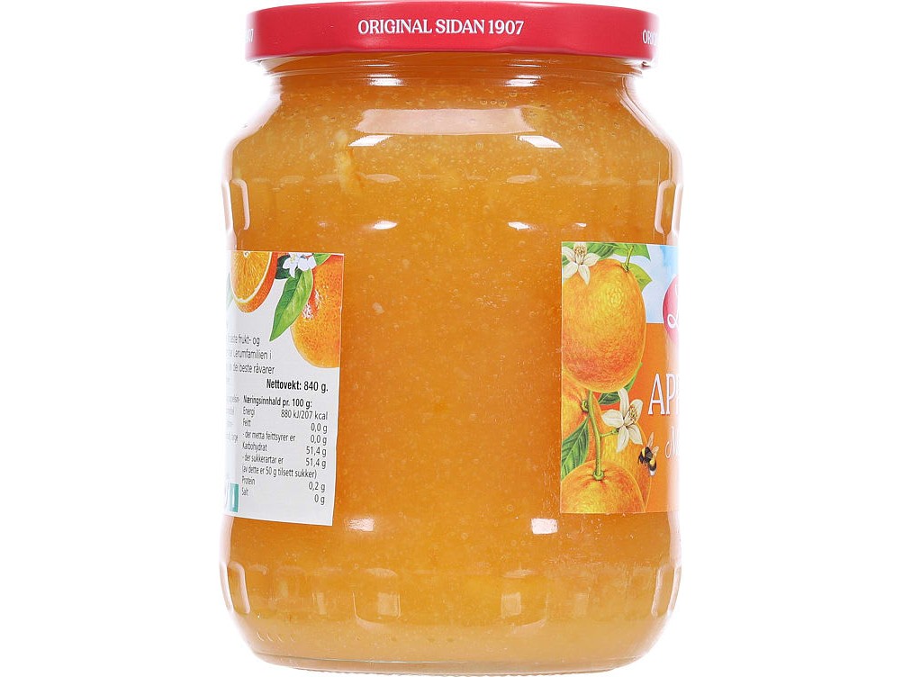 Lerum orange marmalade (appelsinmarmelade) 840g – authentic Norwegian food from Norway with fast worldwide shipping
