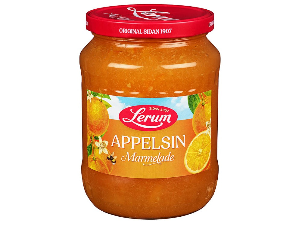 Lerum orange marmalade (appelsinmarmelade) 840g – authentic Norwegian food from Norway with fast worldwide shipping
