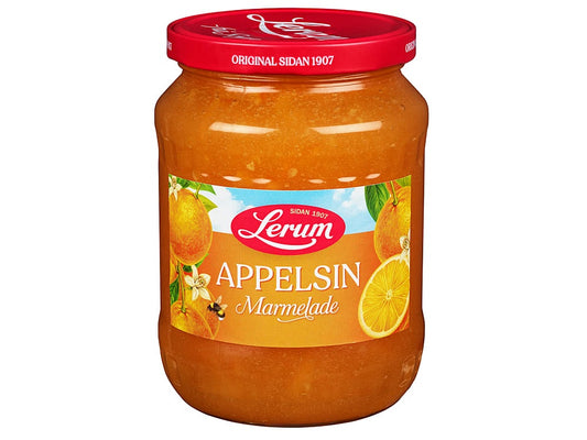 Lerum orange marmalade (appelsinmarmelade) 840g – authentic Norwegian food from Norway with fast worldwide shipping
