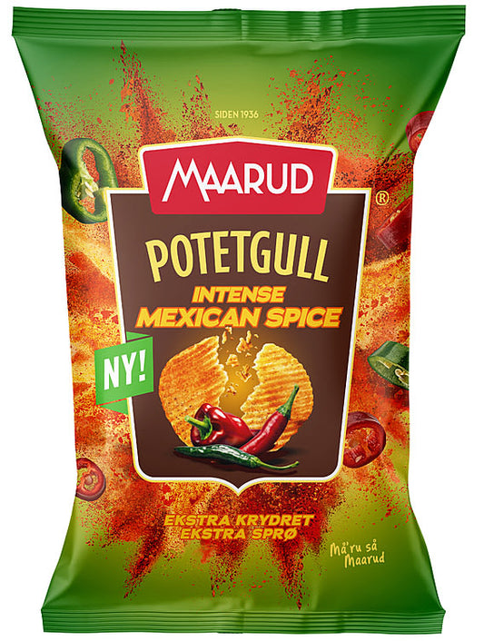 Maarud Intense Mexican Spice 175 gram Norwegian Foodstore