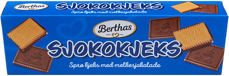 Maestro chocolate biscuits (sjokokjeks) 125g – authentic Norwegian cookies from Norway with fast worldwide shipping
