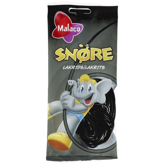 Malaco Licorice String 94 grams (Lakris Snøre)