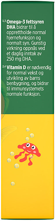 Möller’s Omega-3 jello fishes strawberry (gelefisker jordbærmak) 45 fishes – authentic Norwegian food from Norway with fast worldwide shipping
