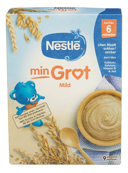Nestle Oat porridge baby 6 months (Min Grøt Havre Mild 6mnd) 270g