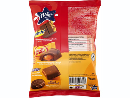 Nidar Favourites Smash mixed candy (Favoritter Smash) 200g – authentic Norwegian chocolate candy from Norway with fast worldwide shipping