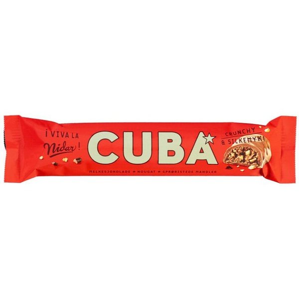 Expiration date sale | Cuba chocolate bar (sjokolade) 37 grams