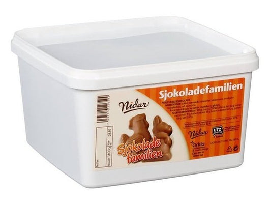 Pick and Mix The Chocolate Family 1.4kg – Norwegian sjokoladefamilien assorted chocolates box with fast worldwide shipping