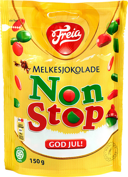 Non stop christmas milk chocolate 150g
