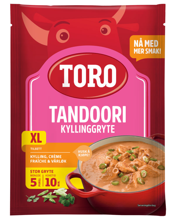 TORO Tandoori chicken stew mix 73 g, front of package