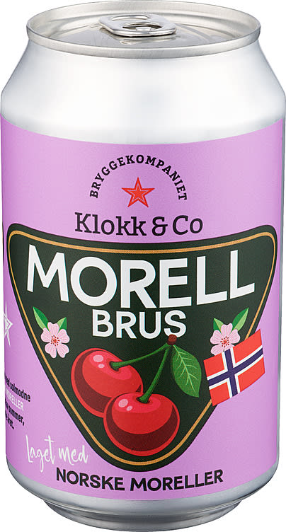 Norwegian Morell soda 0.33L Norwegian Foodstore