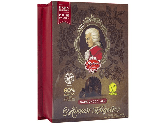 Reber Mozart Kugeln Dark Chocolate 120 g box