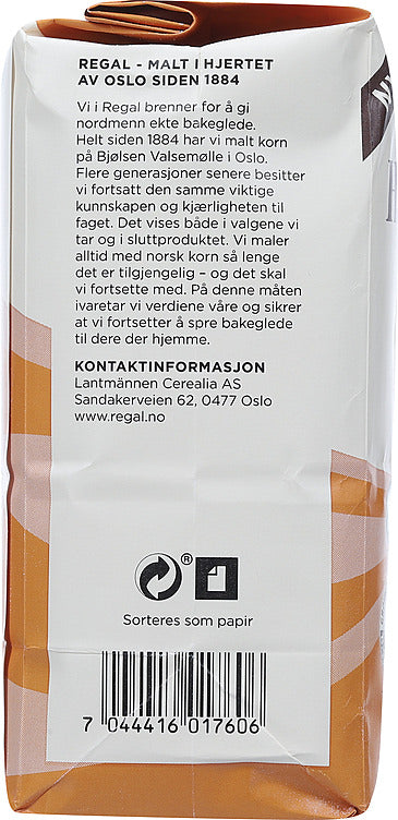 Regal Easy Oat Bread Mix 1kg – Norwegian Havrebrød Lettbakt mix for homemade oat bread