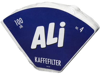 Filter bags Nr.4 100stk Ali (Filterposer)