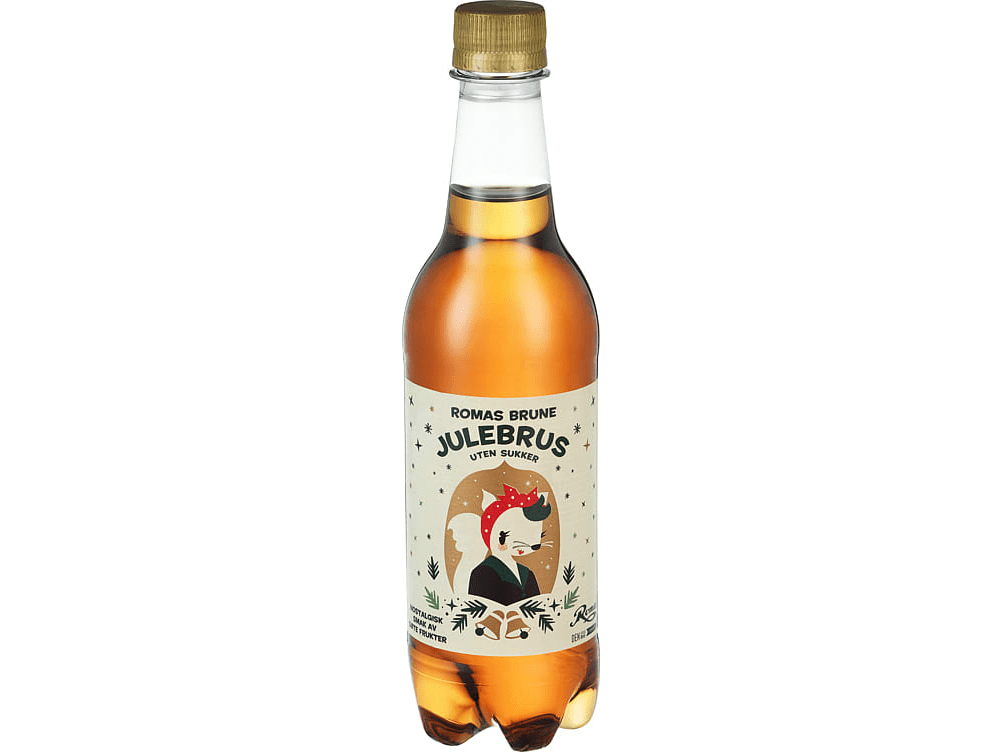 Roma Sugar Free Brown Christmas Soda 0,5 liter