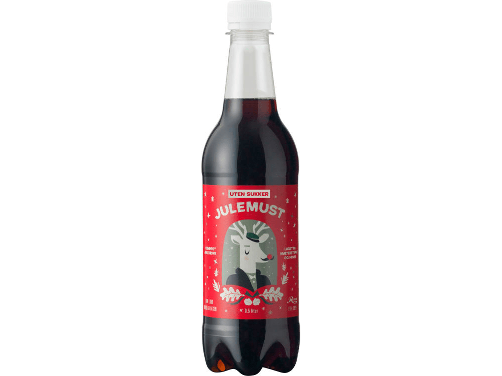 Roma Sugar Free Julemust Christmas Soda 0,5 liter