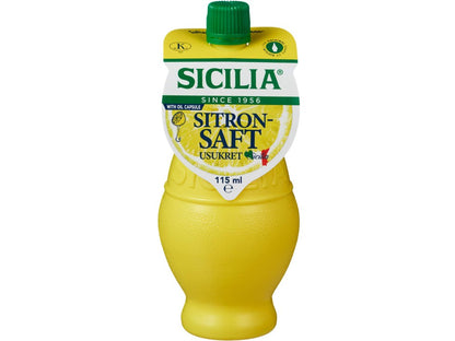 Sicily lemon juice 115ml – authentic food product with fast worldwide shipping
