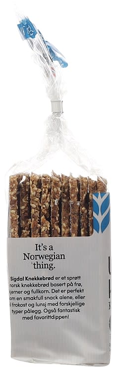 Sigdal Crisp bread Herbs & Seasalt 220 grams Norwegian Foodstore