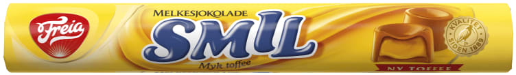Freia Smil chocolate with caramel filling 78 gram