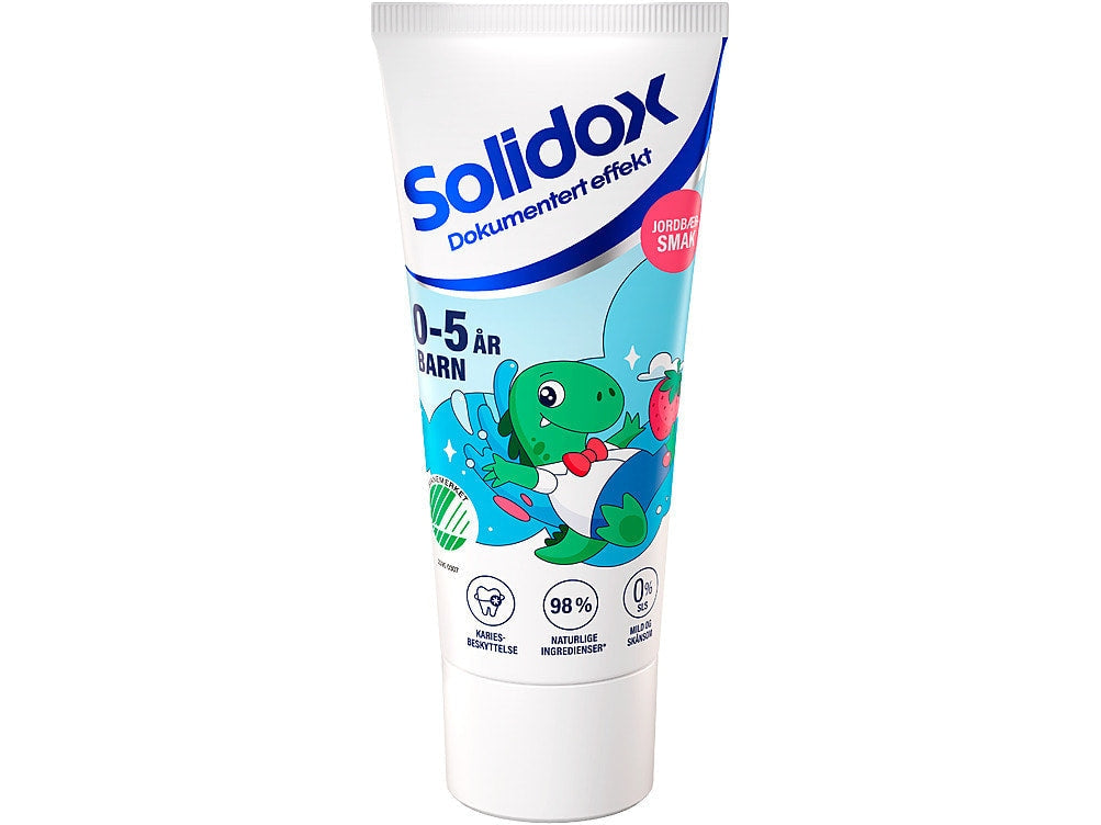 Solidox Toothpaste 0-5 years Norwegian Foodstore