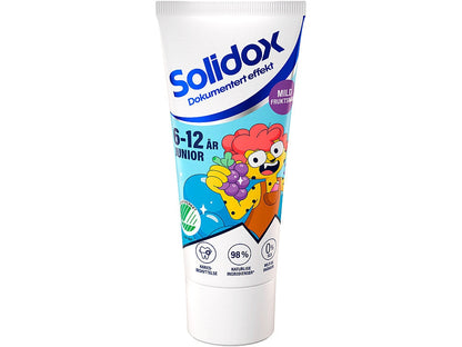 Solidox Junior Toothpaste 6-12 years Norwegian Foodstore