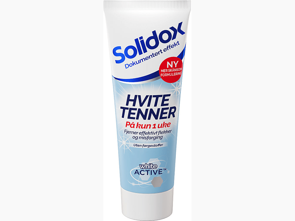 Solidox White Teeth Toothpaste 75 ml – front