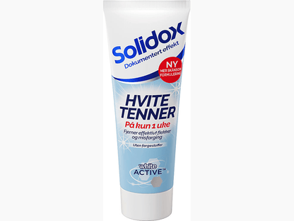 Solidox White Teeth Toothpaste 75 ml – front