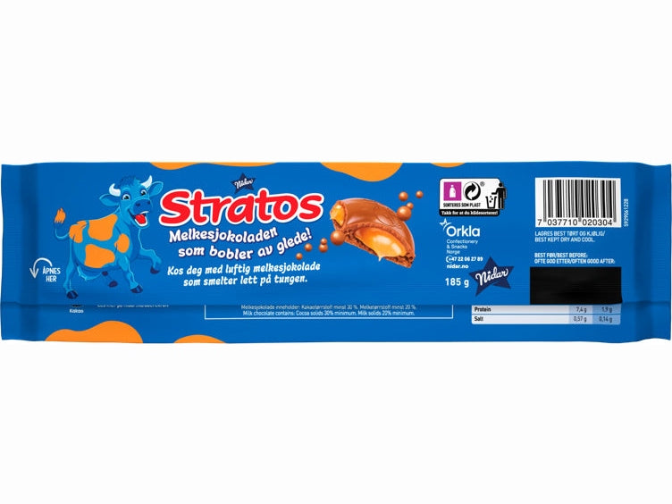 Stratos Salty Caramel 185 gram – Norwegian Foodstore