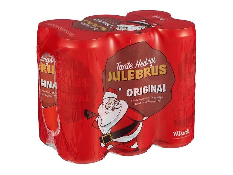 Tante Hedvig Christmas soda 0,33L Single can (Julebrus)