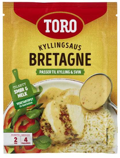 Toro Bretagne Chicken sauce (Kyllingsaus) 27 grams