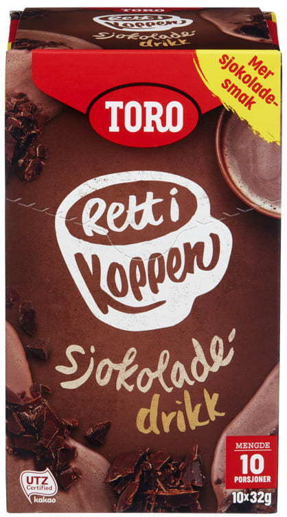 Toro Hot Chocolate Drink 10x35g – Norwegian sjokoladedrikk cocoa mix with fast worldwide shipping