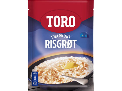 Toro Porridge quick-cooked 148 grams (Risengrøt / Risgrøt snarkokt)