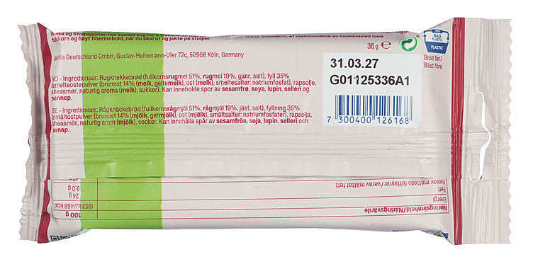 Wasa Sandwitch Brunost (2 piece) 36 grams Norwegian Foodstore