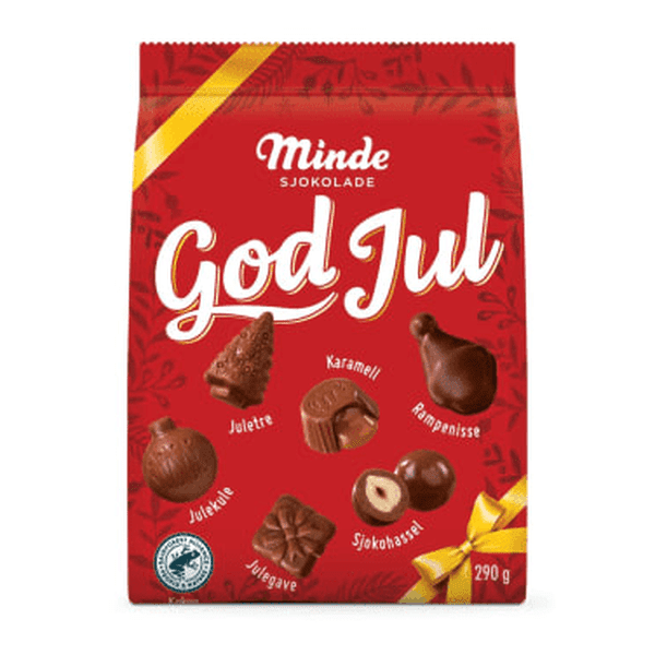 Minde Julesjokkis (Christmas Chocolate) 290 grams Norwegian Foodstore
